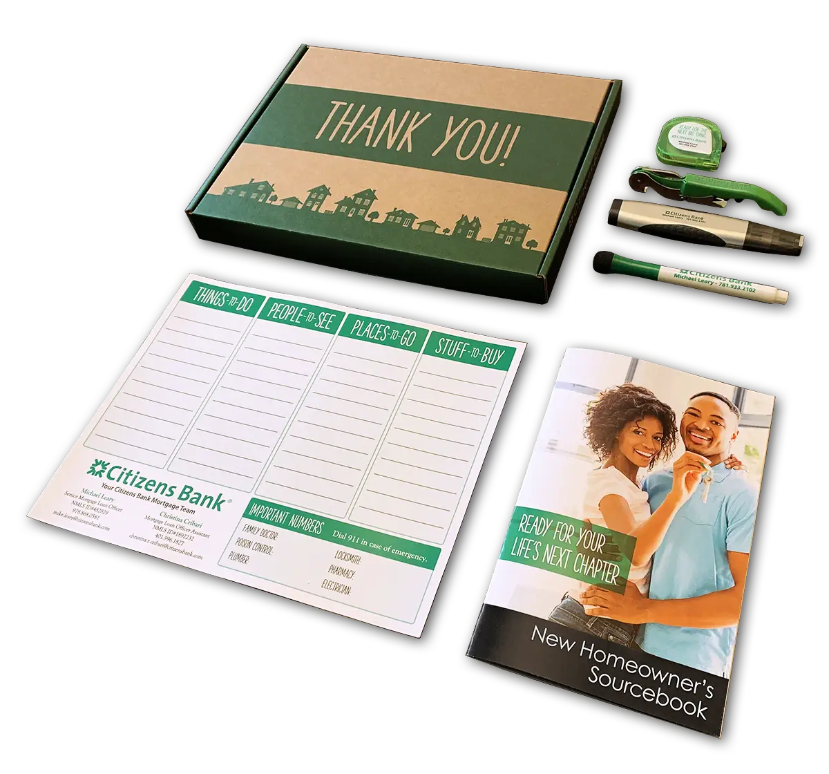 welco0me swagbox or thankyou merch kit for clients